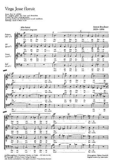 A. Bruckner: Virga Jesse WAB 52 (1885)