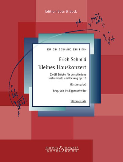 E. Schmid: Kleines Hauskonzert op. 13