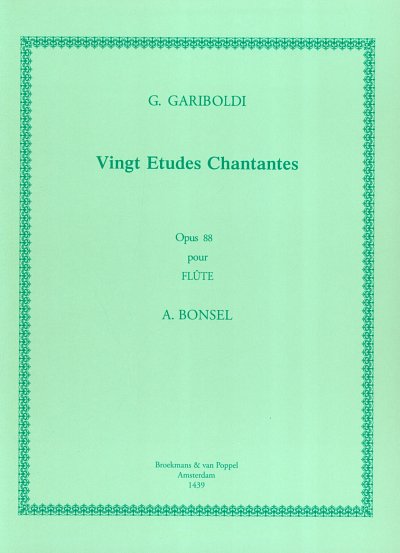 G. Gariboldi: 20 Etudes Chantantes op. 88, Fl