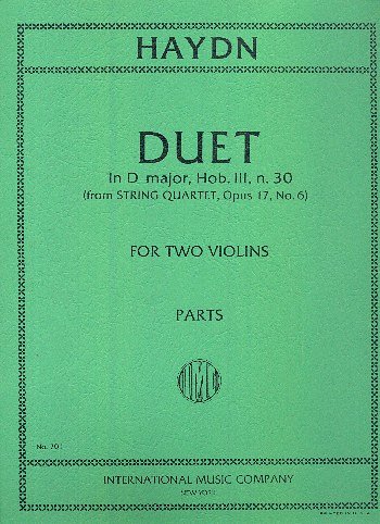 J. Haydn: Duetto Re Op.102, 2Vl (Bu)