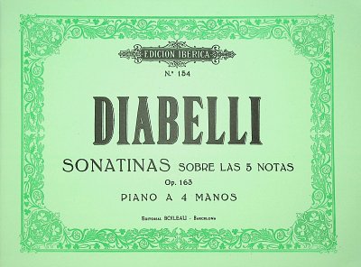 AQ: A. Diabelli: Sonatinas sobre las 5 notas, op. 1 (B-Ware)