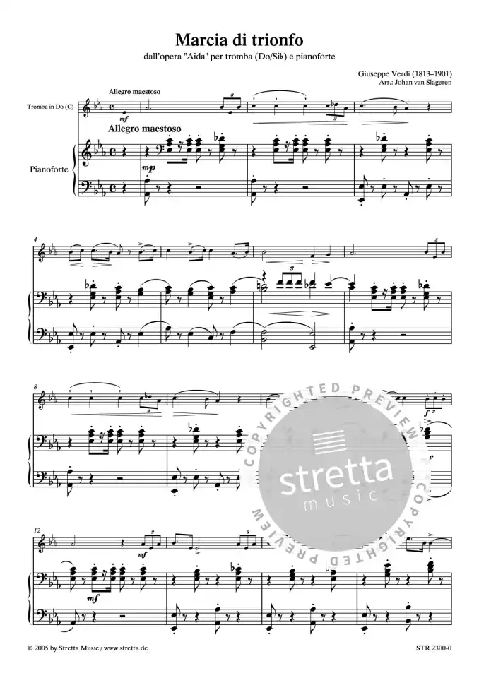 DL: G. Verdi: Triumphmarsch aus der Oper 