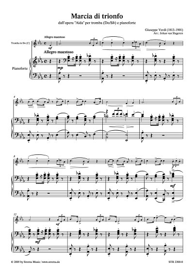 DL: G. Verdi: Triumphmarsch aus der Oper 