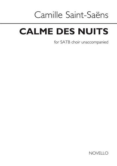 C. Saint-Saëns: Calme Des Nuits, GchKlav (Chpa)