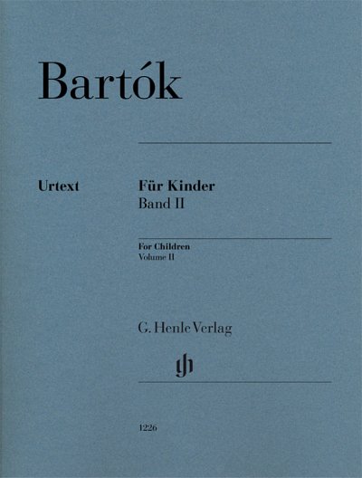 B. Bartók: Für Kinder 2, Klav
