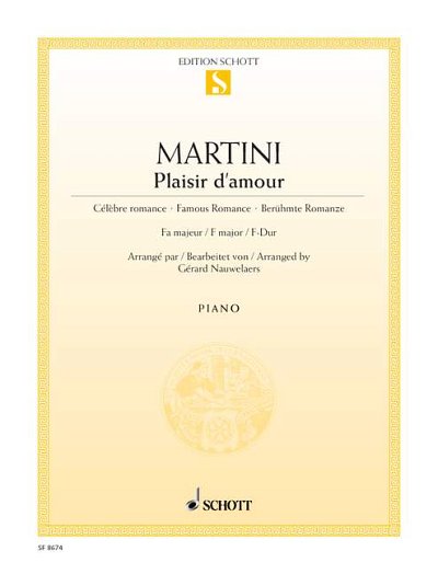 DL: J.P.E. Martini: Plaisir d'amour F-Dur, Klav