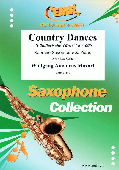 DL: W.A. Mozart: Country Dances, SsaxKlav