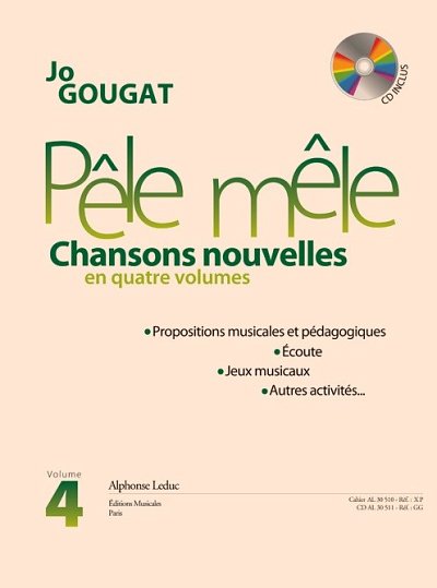 J. Gougat: Pele-Mele Vol. 4, GesMKlav (+CD)