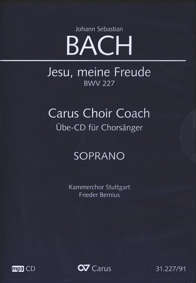J.S. Bach: Jesu, meine Freude - Ca, Gch5;InstrBc (CD Sopran)