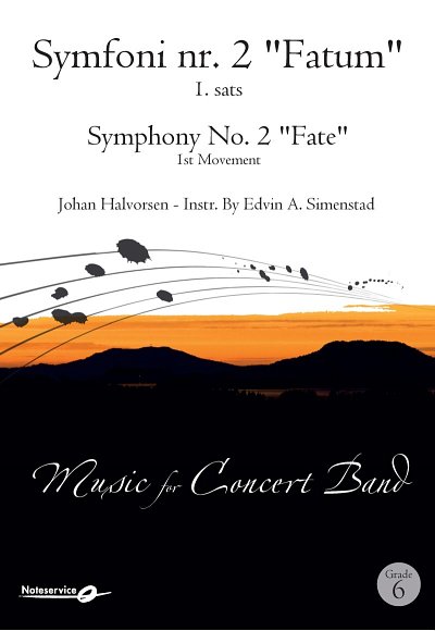 J. Halvorsen: Symfoni nr. 1 'Fatum' - Symphon, Blaso (Pa+St)