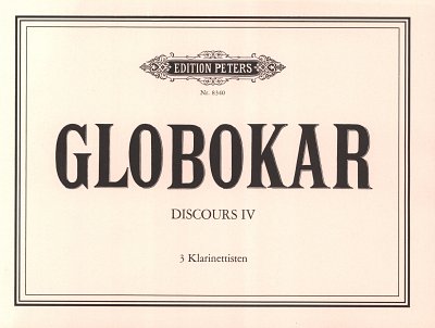 V. Globokar: Discours IV, 3Klar (Pa+St)
