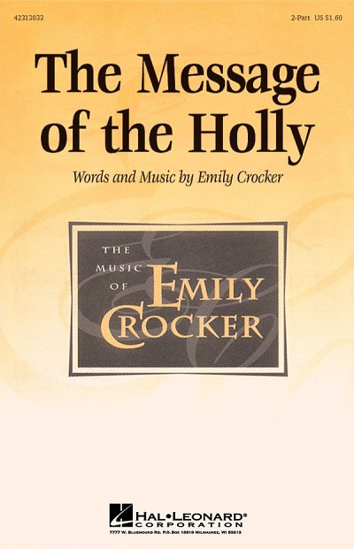 E. Crocker: The Message of the Holly, FchKlav (Chpa)