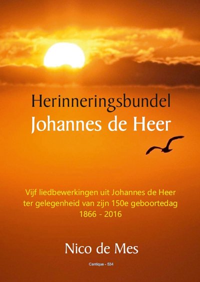 Herinneringsbundel Johan de Heer, Org