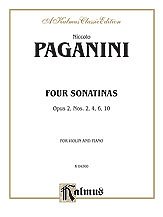 N. Paganini y otros.: Paganini: Four Sonatinas, Op. 2, Nos. 2, 4, 6, 10