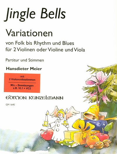 J.L. Pierpont: Jingle Bells Variation, 2Vl/VlVa (Pa+St)