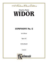 DL: C.-M. Widor: Widor: Symphony No. 6 in G Minor, Op. 42, O
