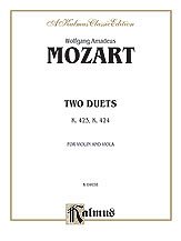 DL: W.A. Mozart: Mozart: Two Duets, K. 423, K. 424, VlVla