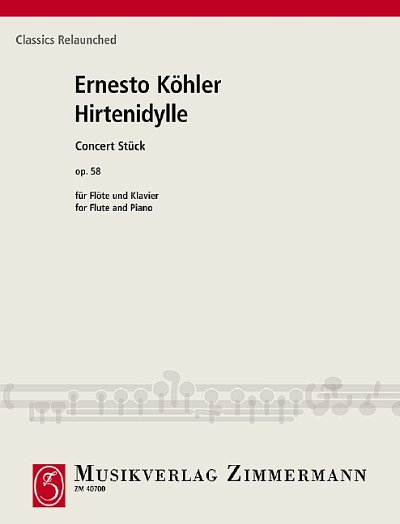 E. Köhler: Hirtenidylle op. 58, FlKlav (KlavpaSt)