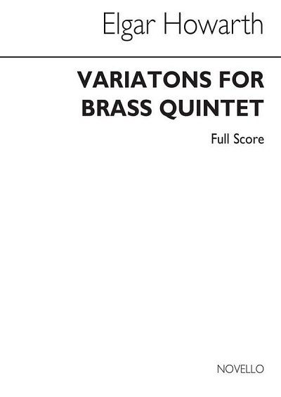 E. Howarth: Variations For Brass Quintet, 5Blech (Part.)