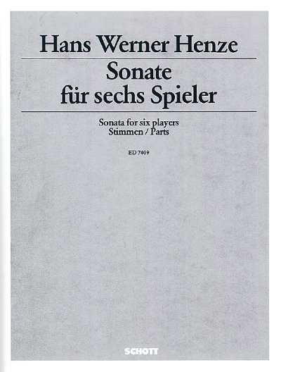H.W. Henze: Sonate für sechs Spieler  (Stsatz)