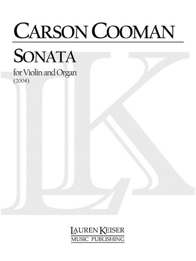C. Cooman: Sonata for Violin and Organ, VlKlav (KlavpaSt)