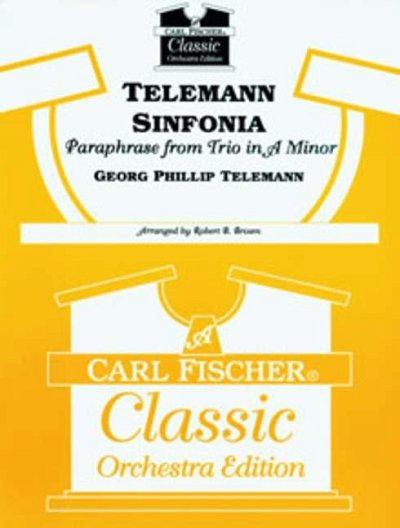G.P. Telemann: Telemann Sinfonia - Paraphrase from T (Pa+St)