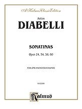 DL: Diabelli: Sonatinas, Op. 24, 54, 58, 60