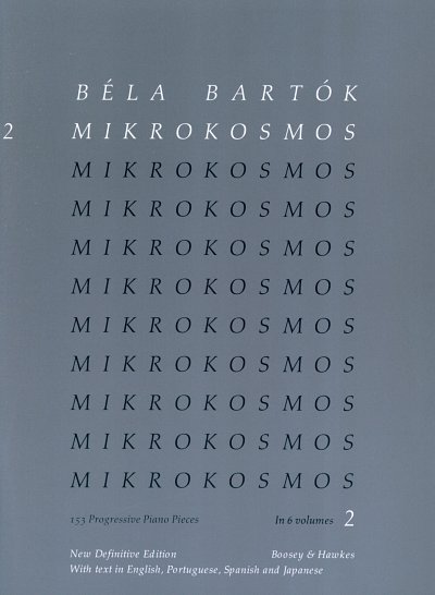 B. Bartók: Mikrokosmos 2, Klav