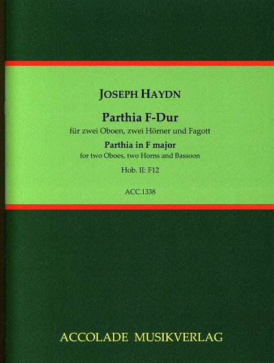 J. Haydn: Parthia F-Dur Hob.II:F12, 2Ob2HrnFag (Pa+St)