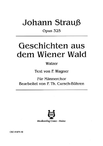 J. Strauß (Sohn): Geschichten aus dem Wiener Wald