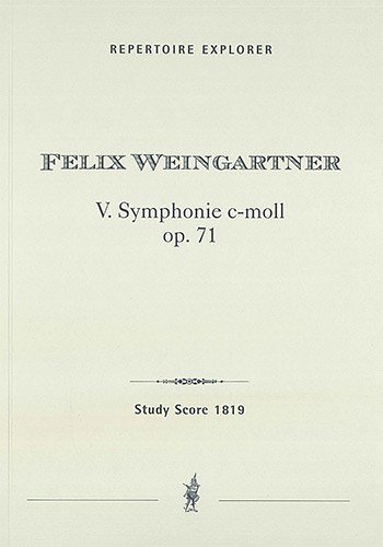 F. Weingartner: Sinfonie Nr. 5 c-Moll op. 71, Sinfo (Stp)