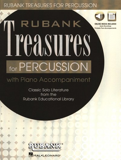 AQ: Rubank Treasures for Percussion, Schlagz (+medo (B-Ware)