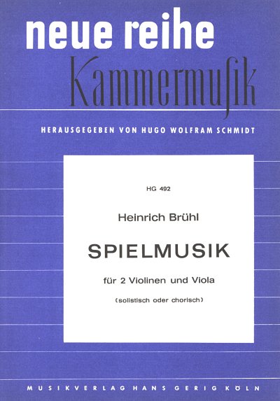 Bruehl H.: Spielmusik