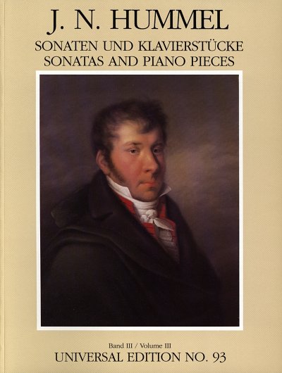 J.N. Hummel: Sonaten und Klavierstücke 3, Klav