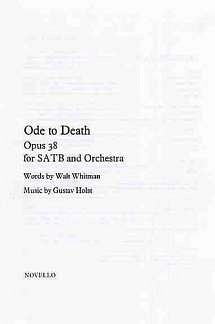 G. Holst: Ode To Death Op.38, GchKlav (Part.)