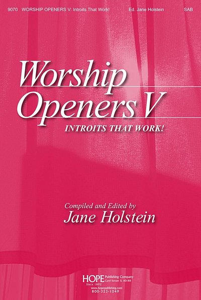 Worship Openers: Introits that Work!, Vol. 5, Ges (KA)