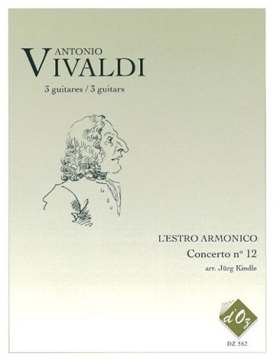 A. Vivaldi: L'Estro Armonico, Concerto no 12, , 3Git (Pa+St)