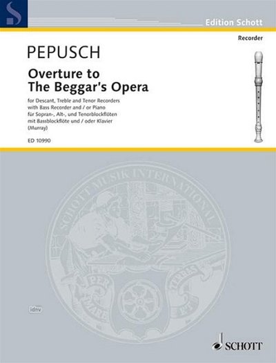 J.C. Pepusch: Overture  (Pa+St)