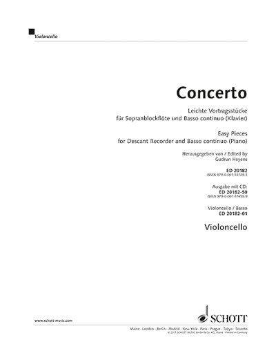 Concerto , SbflBc (Vc)