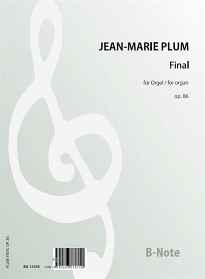 J. Plum: Final pour orgue op.86, Org