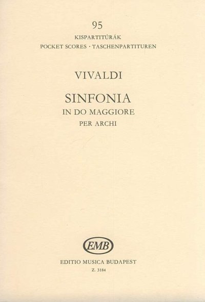 A. Vivaldi: Sinfonia in do maggiore RV 699/710, StrBc (Stp)