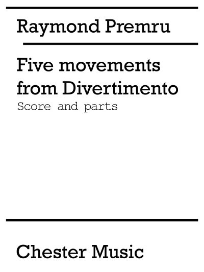 R. Premru: Five Movements from Diverti, 10Blech (Part(C)+St)