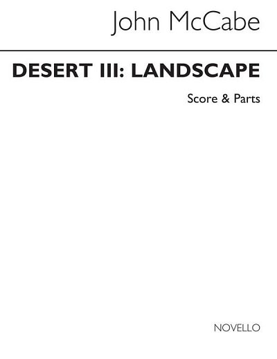 J. McCabe: Desert III: Landscape, VlVcKlv (Bu)