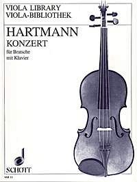 K.A. Hartmann: Konzert für Bratsche mit Klavier  (KASt)