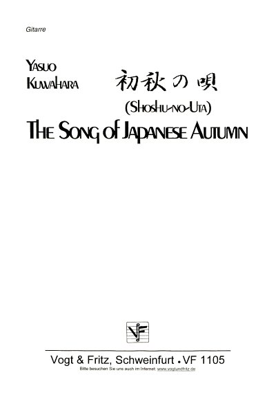 Kuwahara Yasuo: Song Of Japanese Autumn