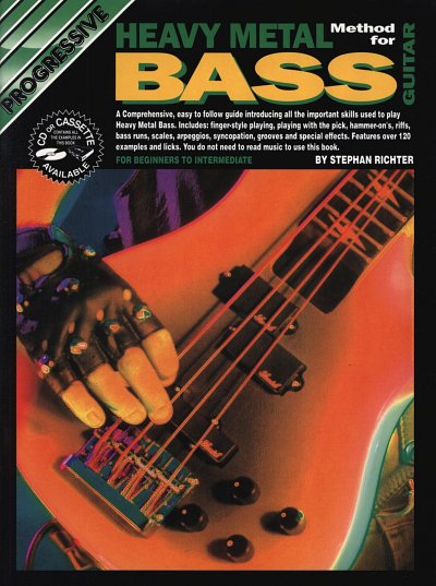 S. Richter: Progressive Heavy Metal Bass Metho, E-Bass (+CD)