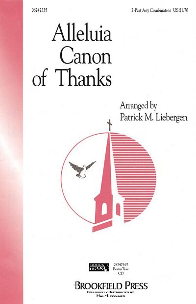 P.M. Liebergen: Alleluia Canon of Thanks, Ch2Klav (Chpa)