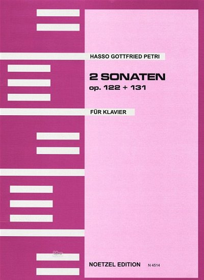 H.G. Petri i inni: 2 Sonaten für Klavier op. 122 & 131