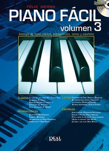 F. Sierra: Piano fácil 3, Klav (+CD)