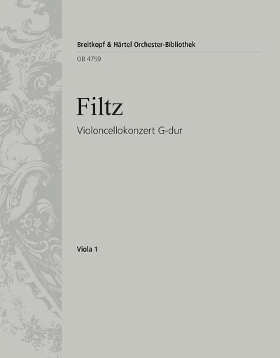 Filtz Anton: Konzert G-Dur - Vc Str